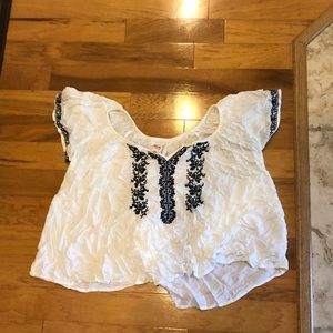 short sleeve blouse